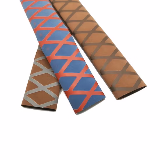 Tube thermorétractable d'isolation électrique à paroi unique de couleur Hampool